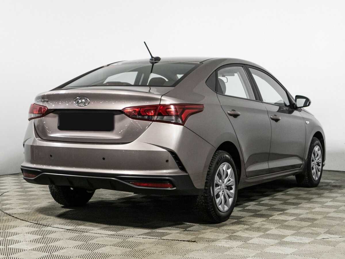 Hyundai Solaris 2021 года с пробегом. Фото: #4