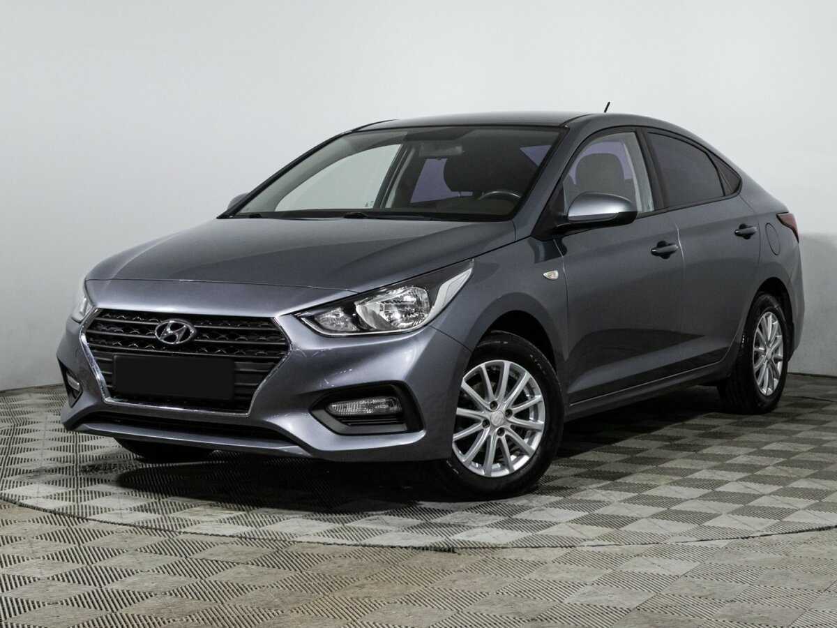 Hyundai Solaris 2017 года с пробегом. Посмотреть фото
