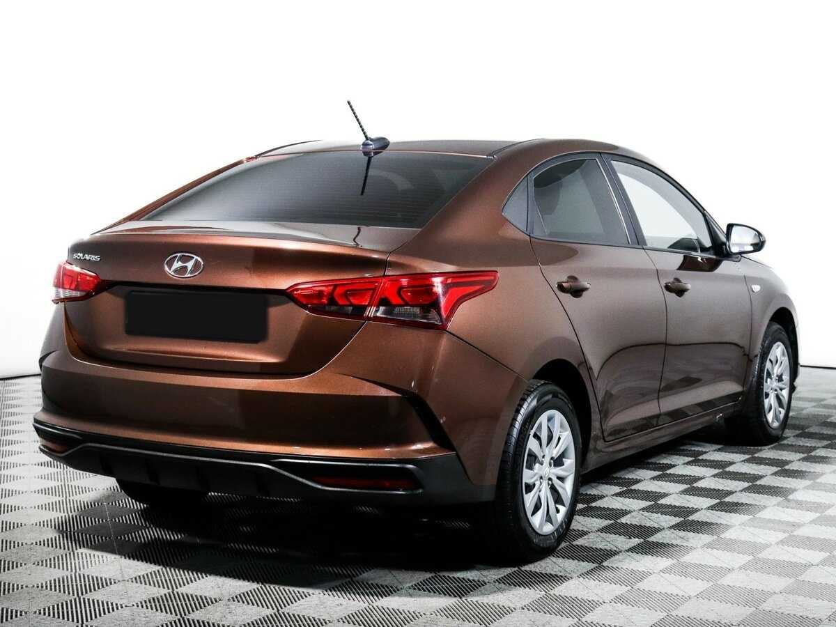 Hyundai Solaris 2021 года с пробегом. Фото: #4