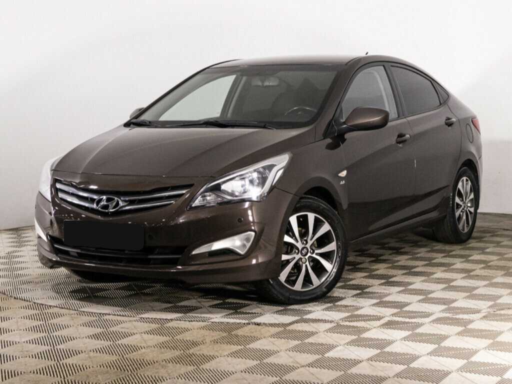 Hyundai Solaris 2015 года с пробегом. Посмотреть фото