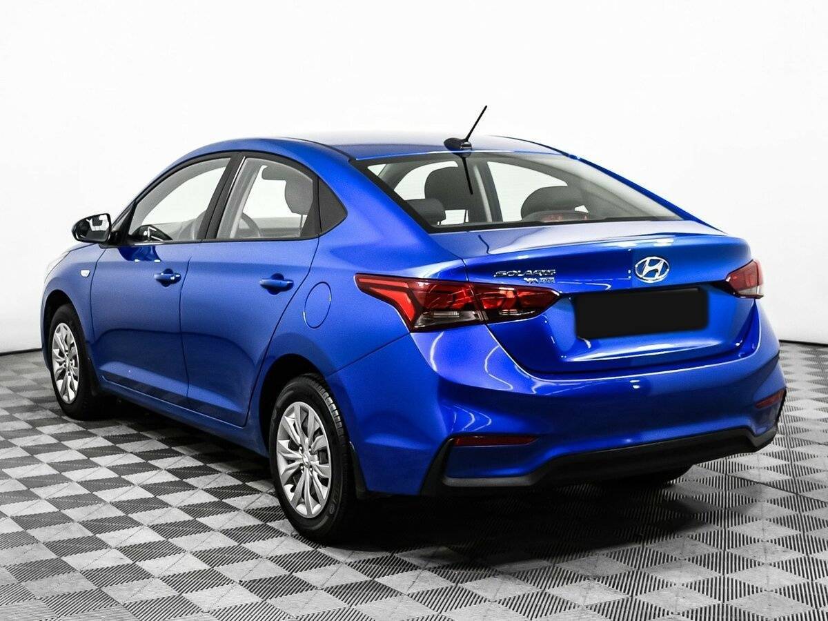 Hyundai Solaris 2018 года с пробегом. Фото: #6