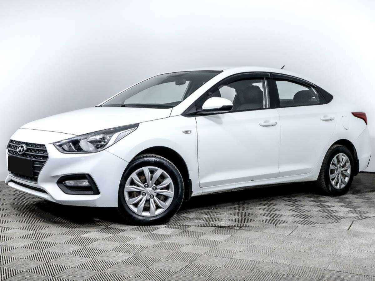 Hyundai Solaris 2018 года с пробегом. Посмотреть фото
