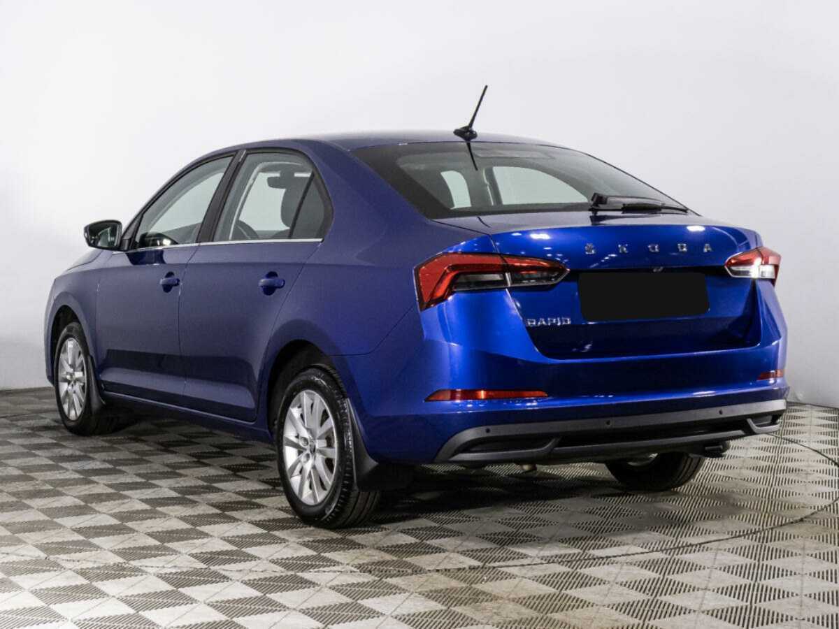 Skoda Rapid 2022 года с пробегом. Фото: #6