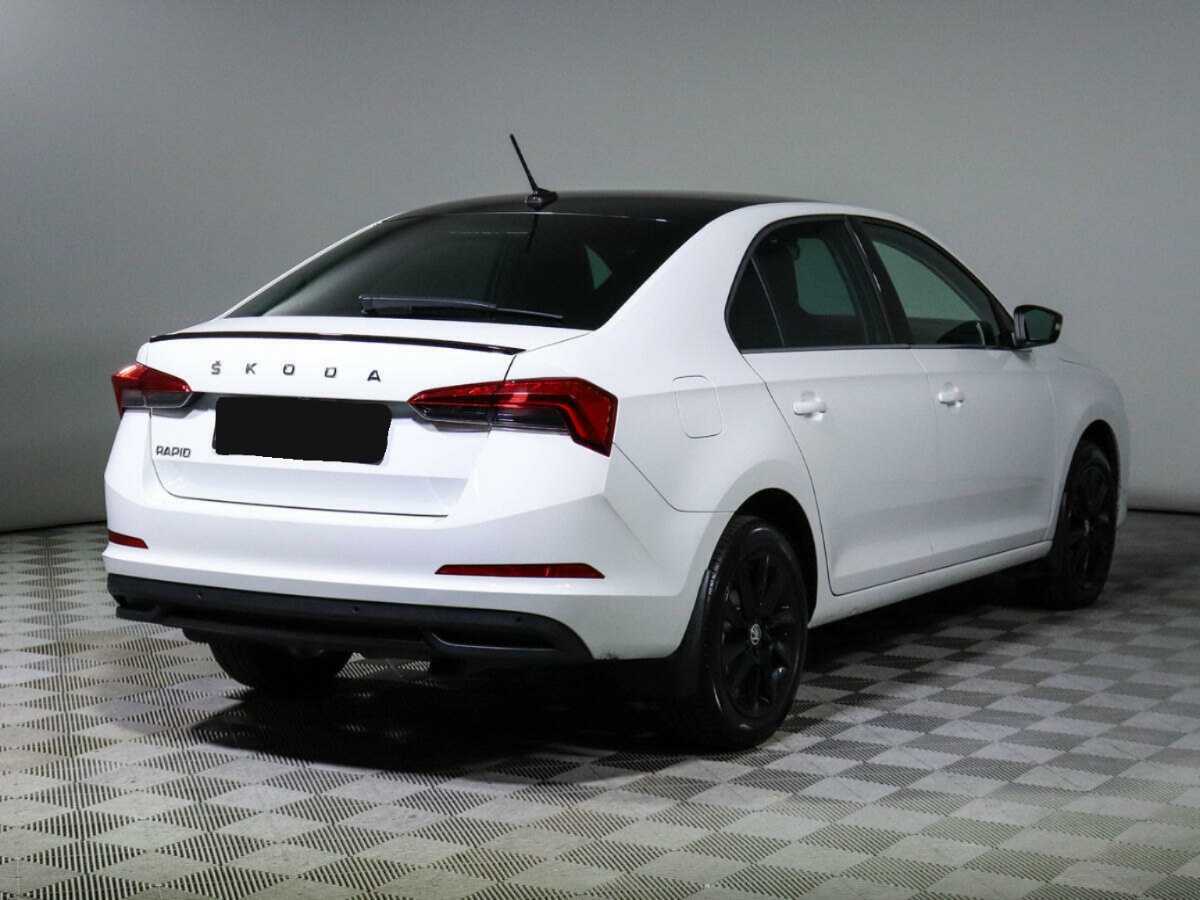 Skoda Rapid 2022 года с пробегом. Фото: #4