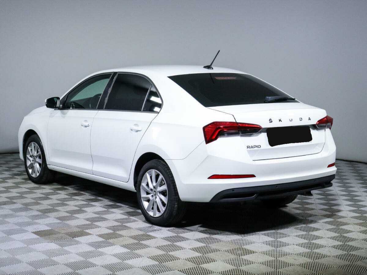 Skoda Rapid 2021 года с пробегом. Фото: #6