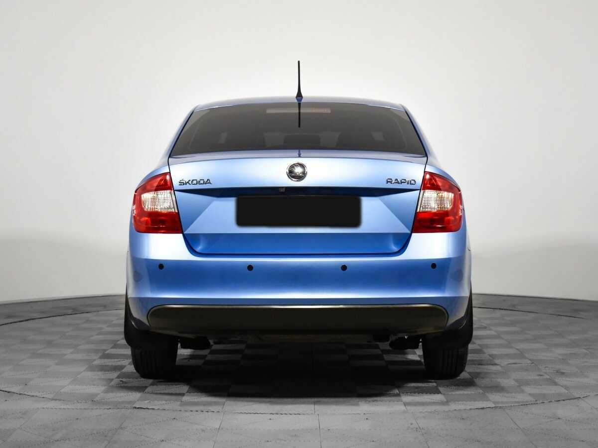 Skoda Rapid 2014 года с пробегом. Фото: #5
