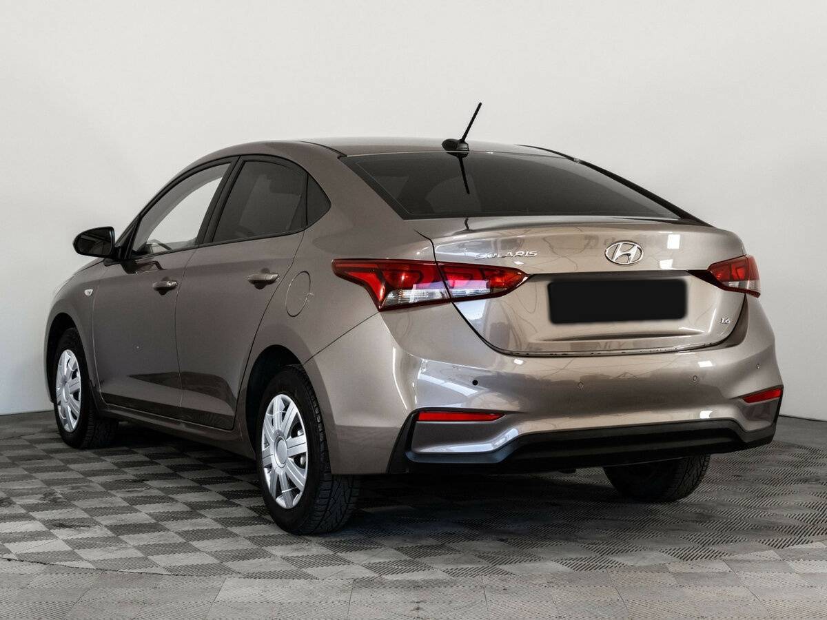 Hyundai Solaris 2019 года с пробегом. Фото: #6