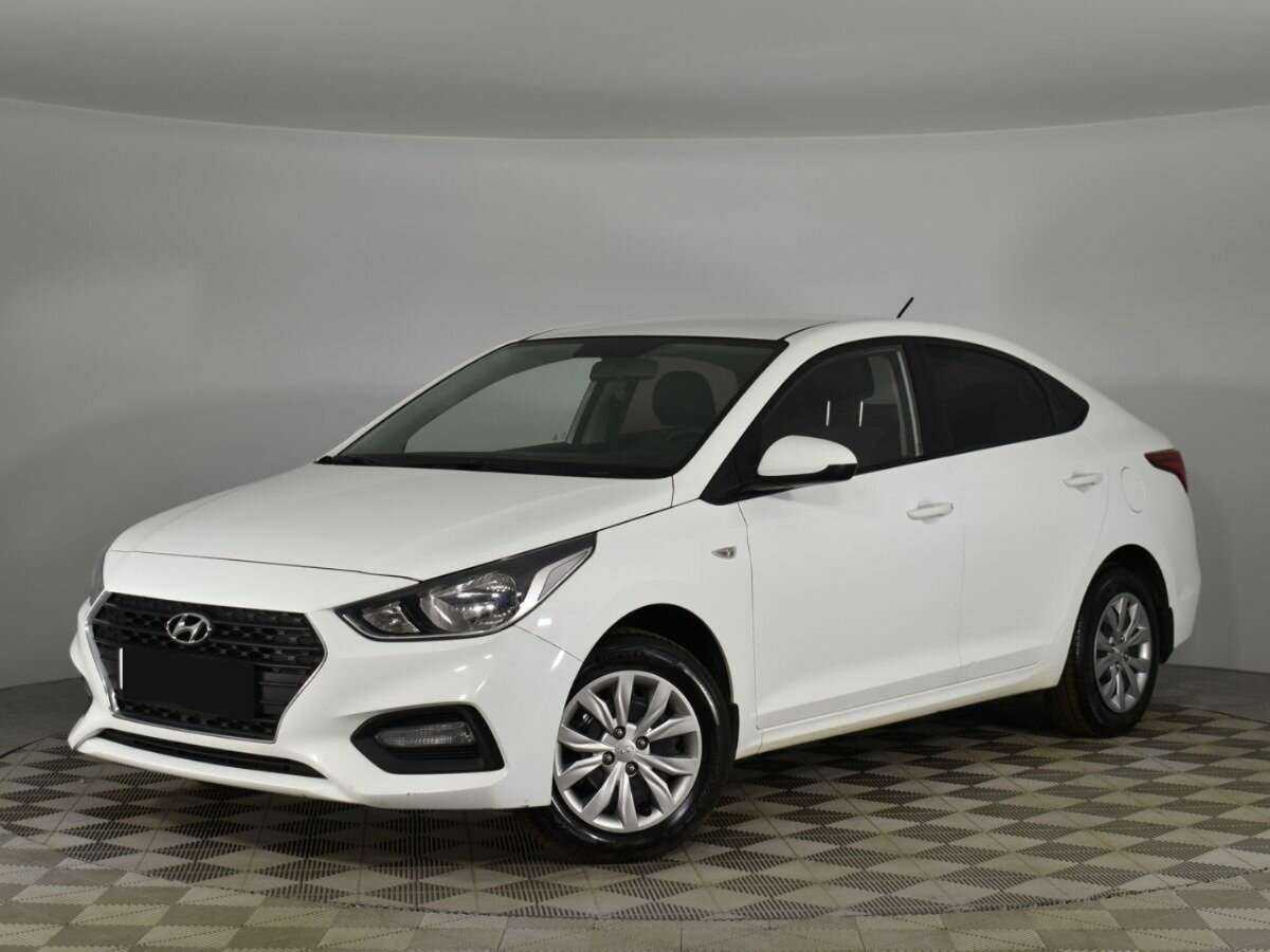Hyundai Solaris 2018 года с пробегом. Посмотреть фото