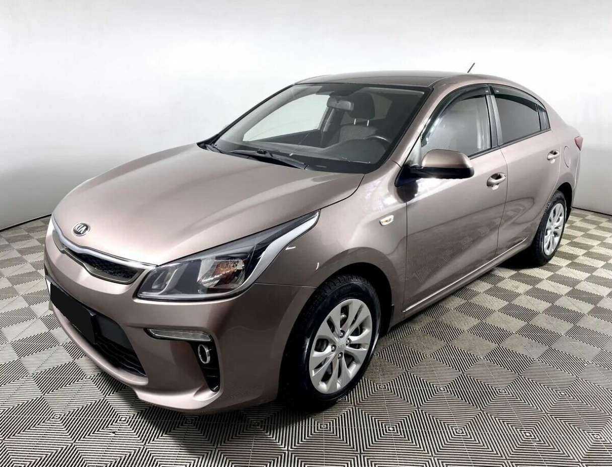 Kia Rio 2018 года с пробегом. Посмотреть фото