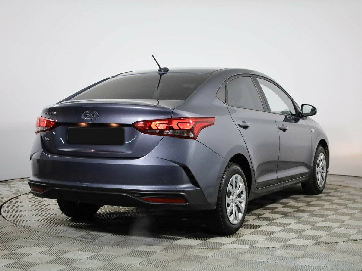 Hyundai Solaris 2021 года с пробегом. Фото: #3