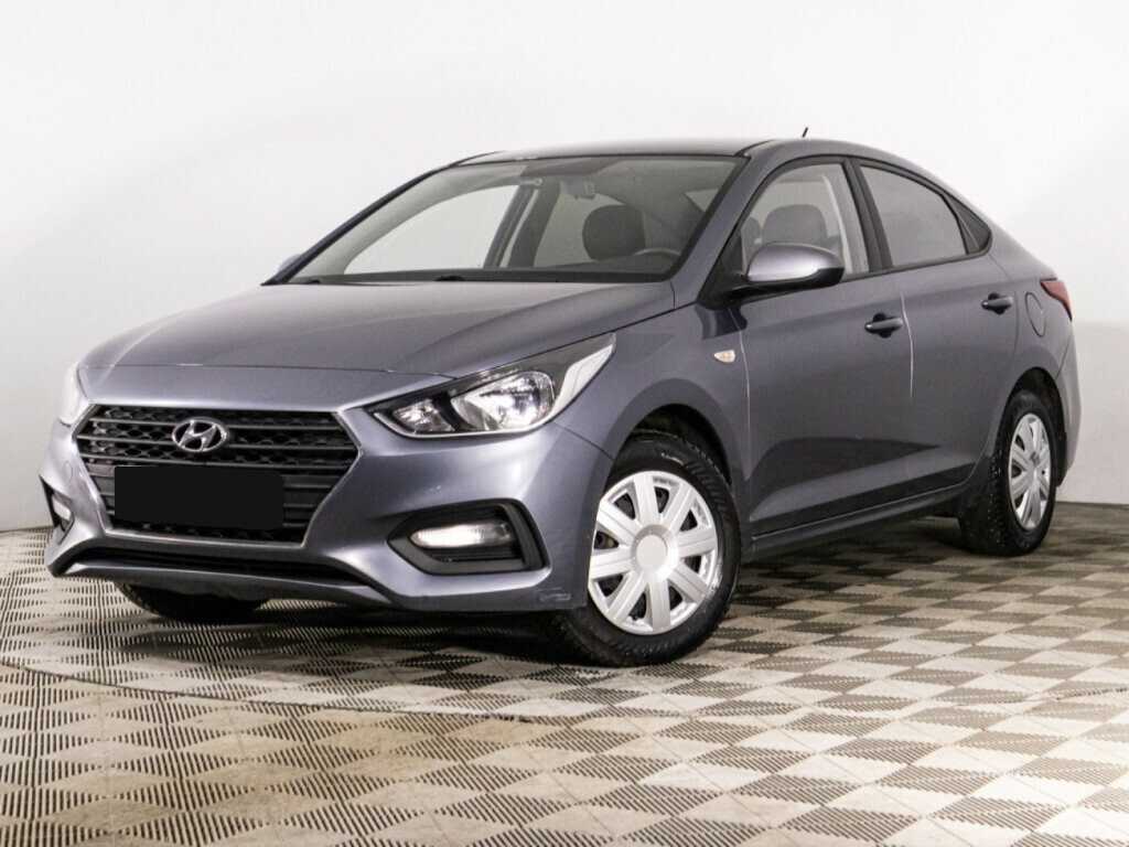 Hyundai Solaris 2017 года с пробегом. Посмотреть фото