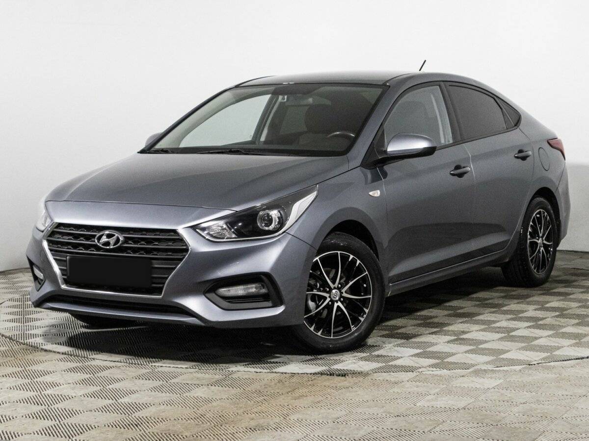 Hyundai Solaris 2018 года с пробегом. Посмотреть фото