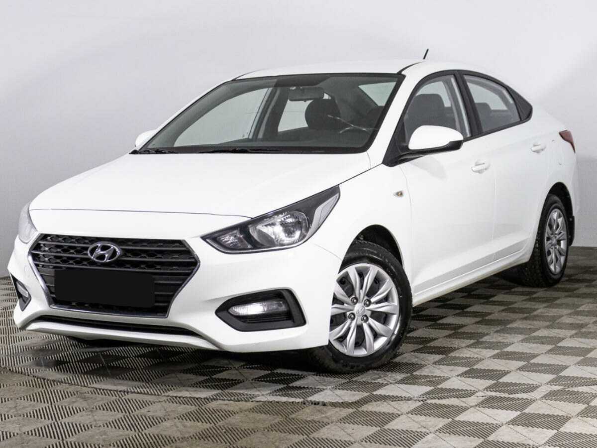 Hyundai Solaris 2018 года с пробегом. Посмотреть фото
