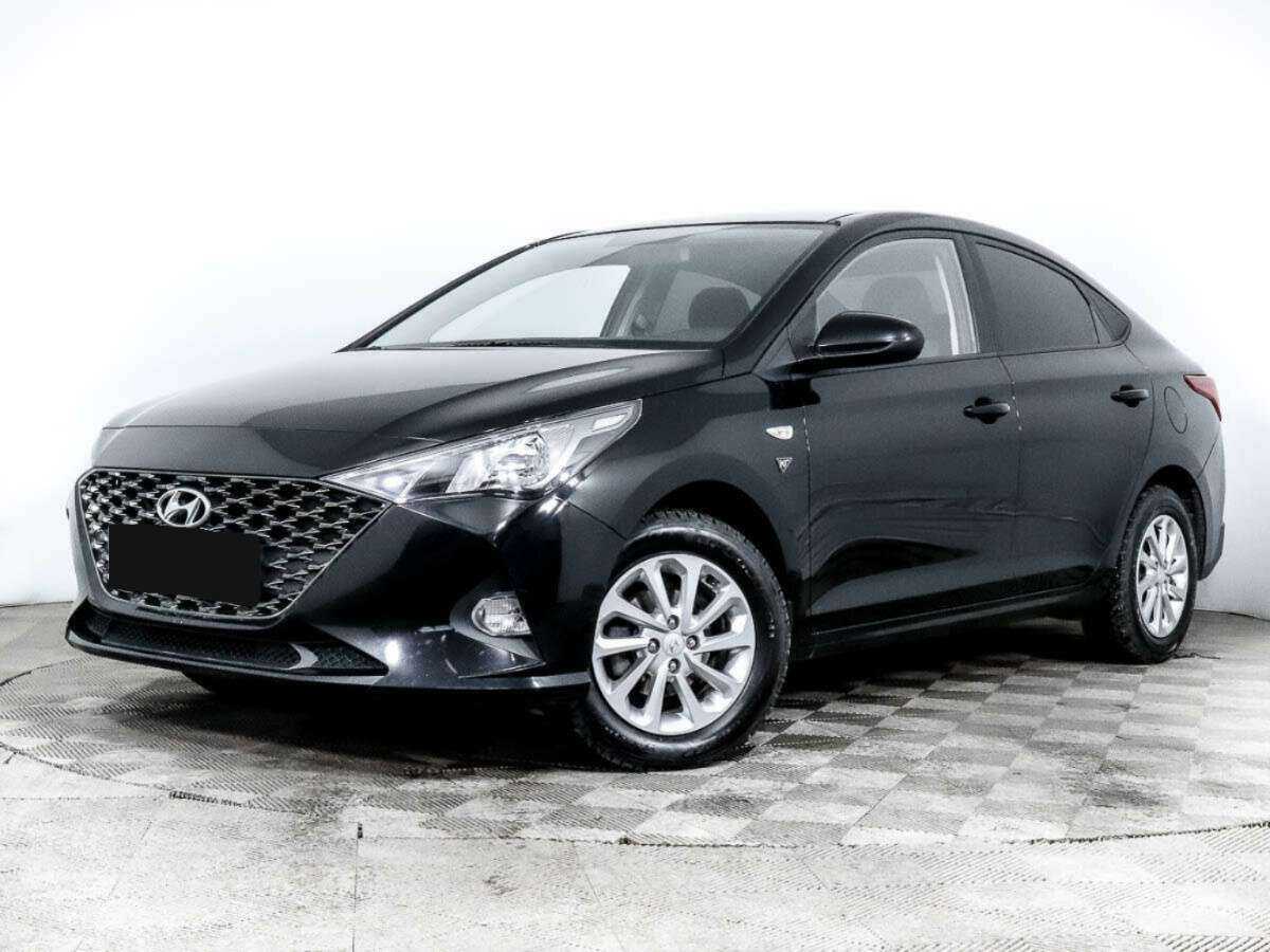 Hyundai Solaris 2021 года с пробегом. Посмотреть фото