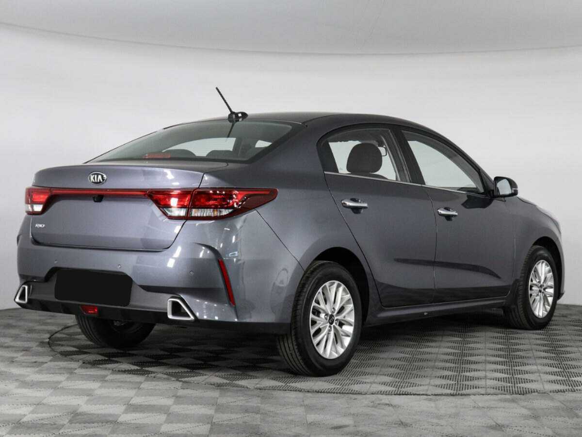 Kia Rio 2021 года с пробегом. Фото: #4