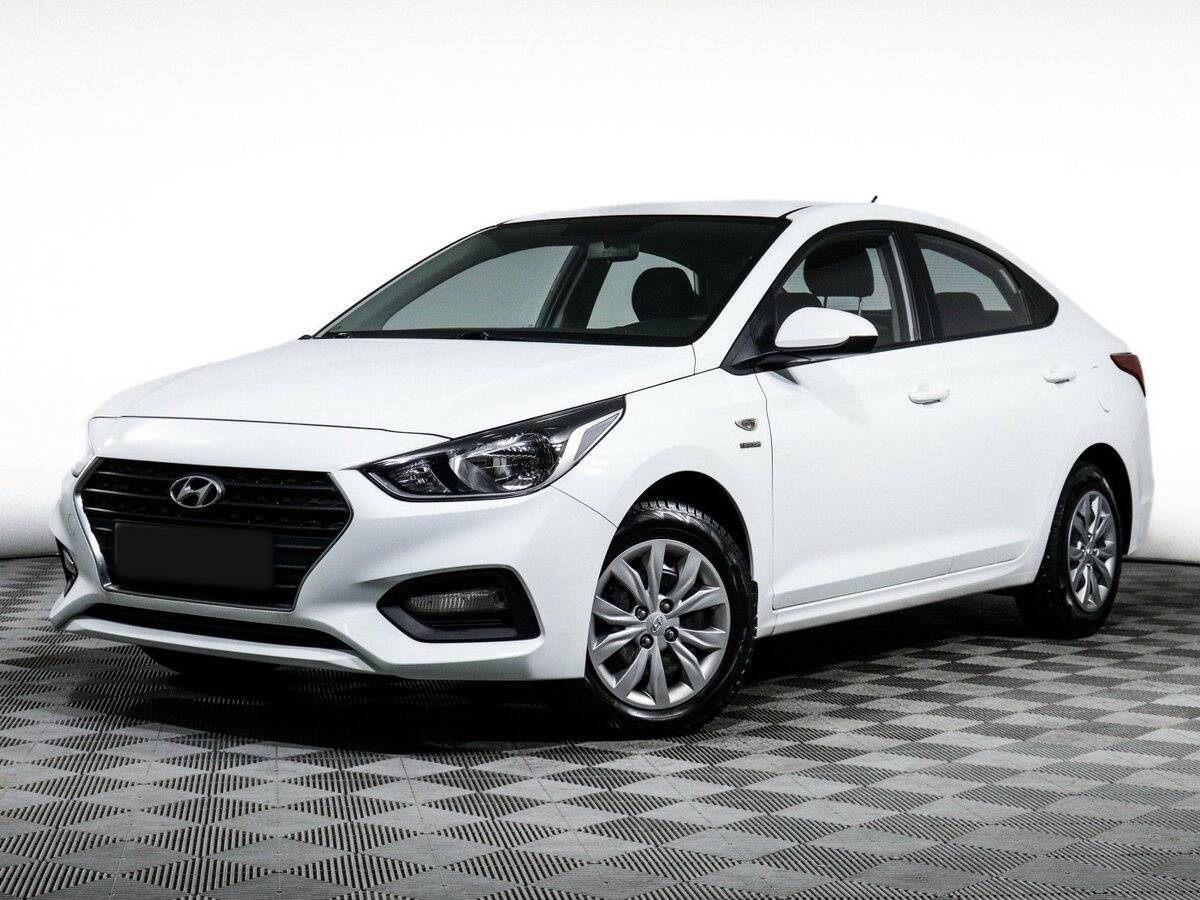Hyundai Solaris 2019 года с пробегом. Посмотреть фото