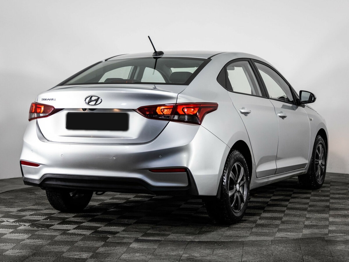 Hyundai Solaris 2018 года с пробегом. Фото: #3