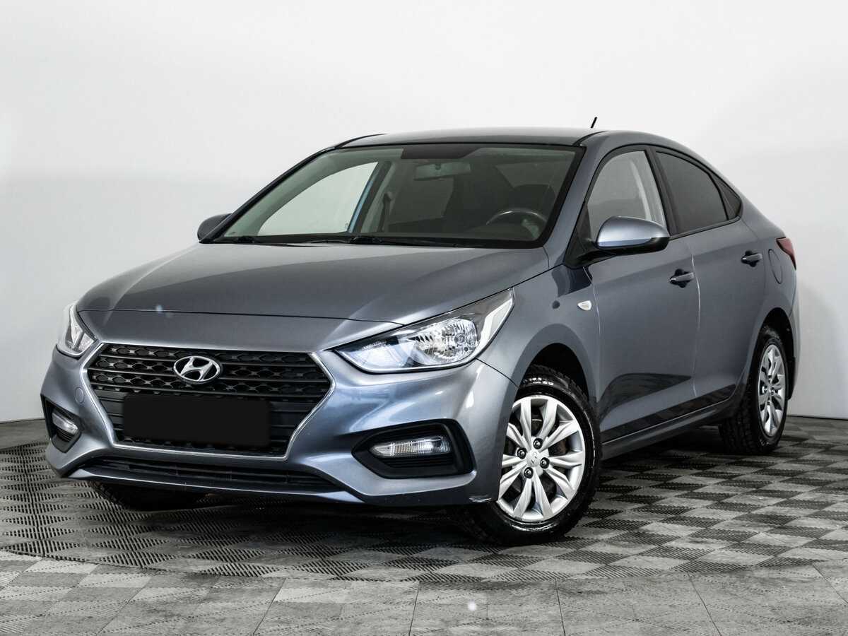 Hyundai Solaris 2017 года с пробегом. Посмотреть фото