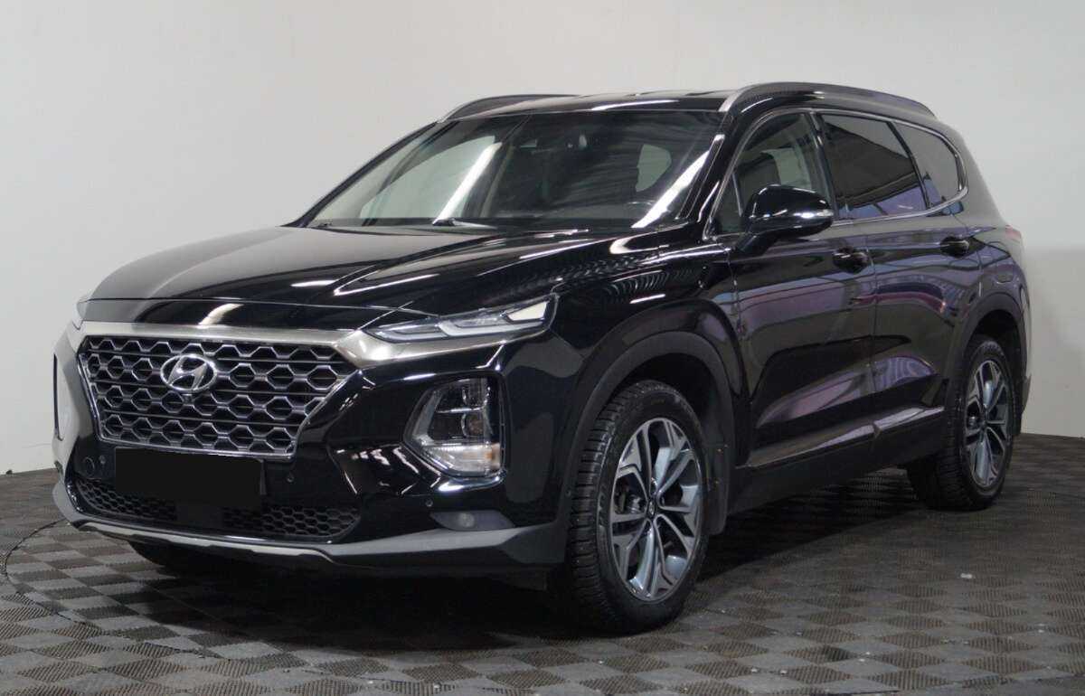 Hyundai Santa Fe 2020 года с пробегом. Посмотреть фото