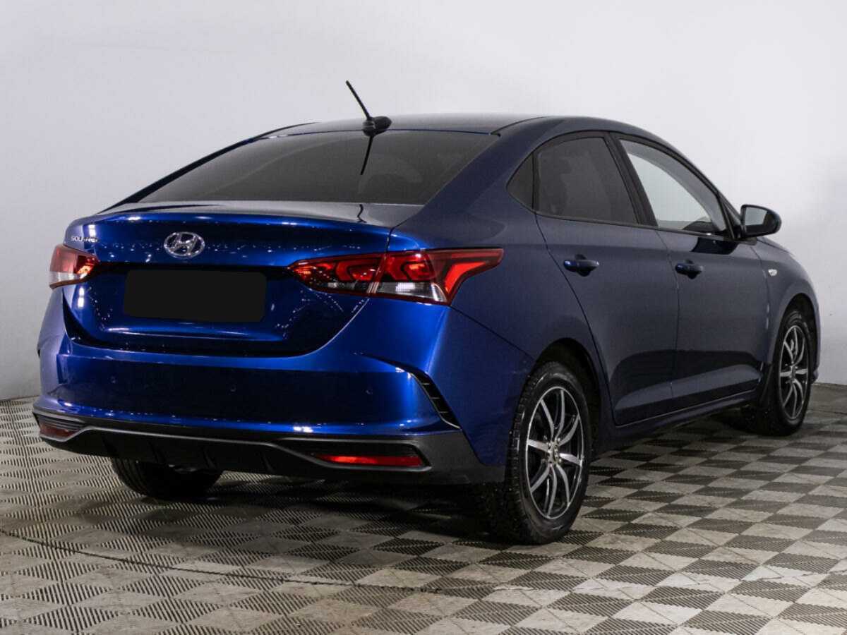Hyundai Solaris 2021 года с пробегом. Фото: #4
