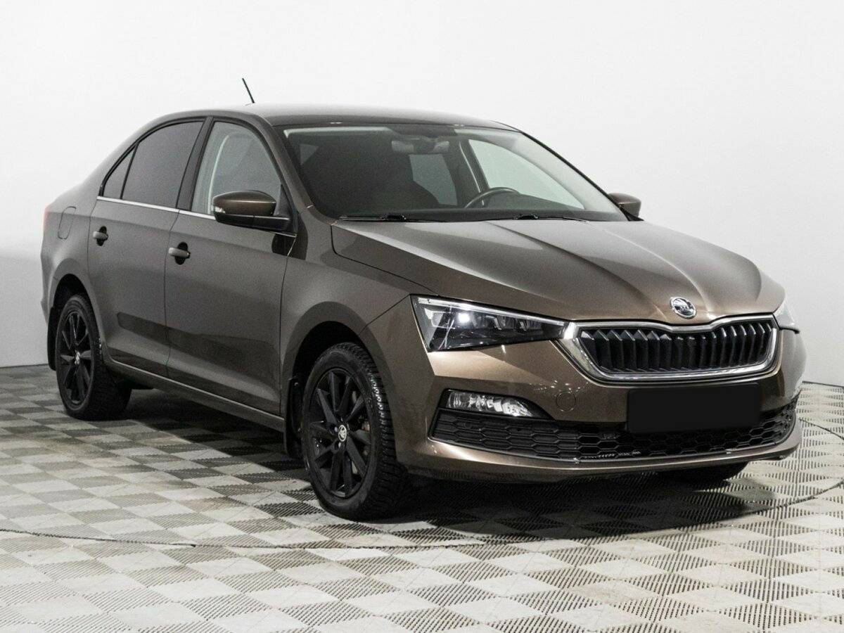 Skoda Rapid 2022 года с пробегом. Фото: #2