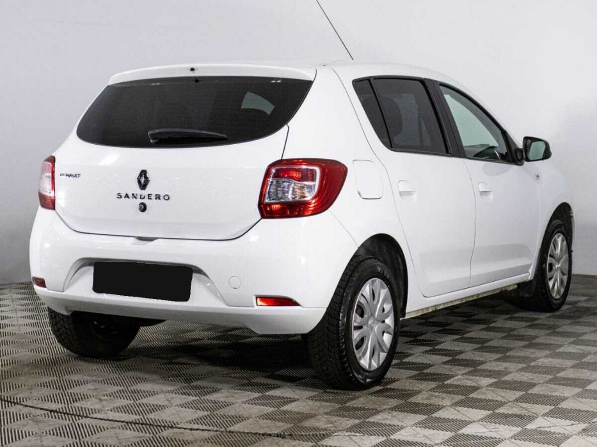 Renault Sandero 2018 года с пробегом. Фото: #4