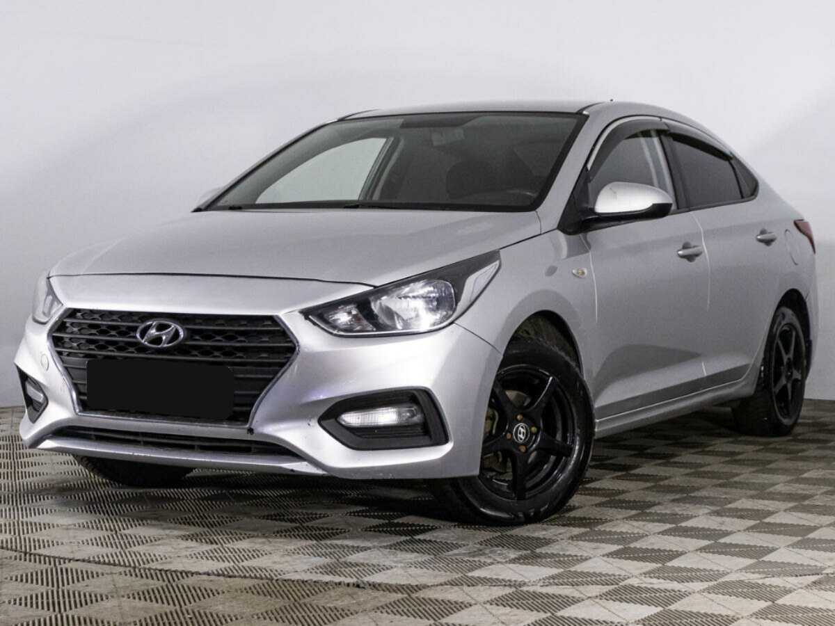 Hyundai Solaris 2017 года с пробегом. Посмотреть фото