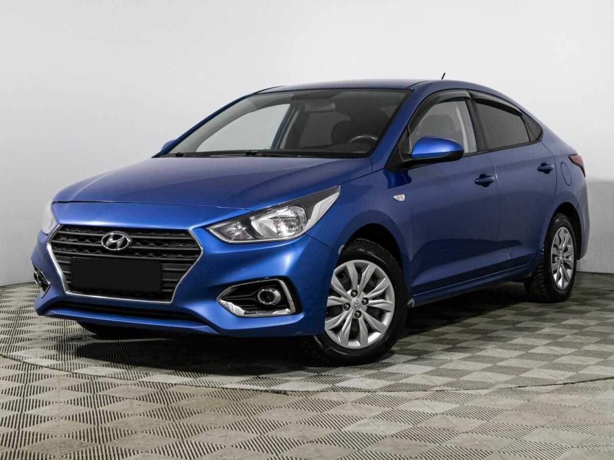 Hyundai Solaris 2019 года с пробегом. Посмотреть фото