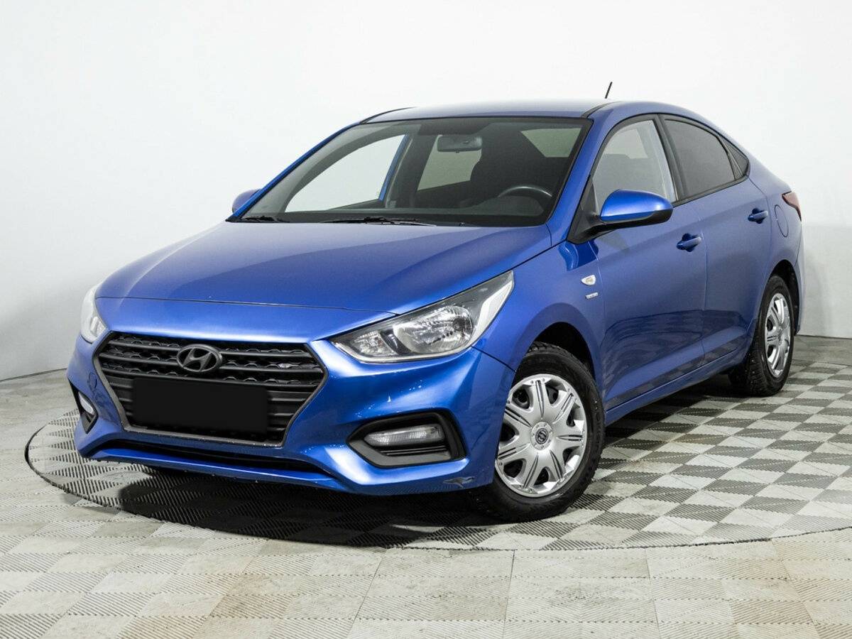 Hyundai Solaris 2019 года с пробегом. Посмотреть фото