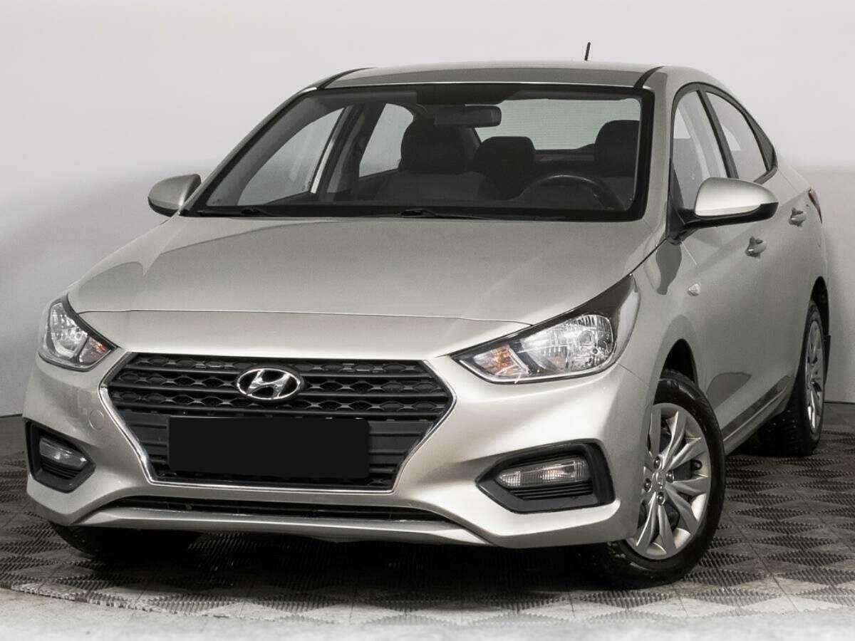 Hyundai Solaris 2018 года с пробегом. Посмотреть фото