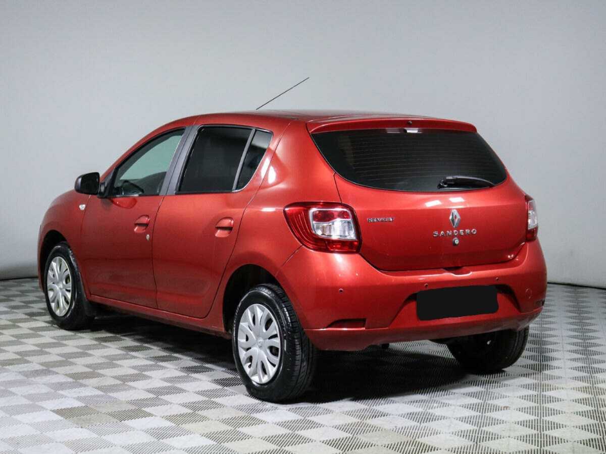 Renault Sandero 2015 года с пробегом. Фото: #6