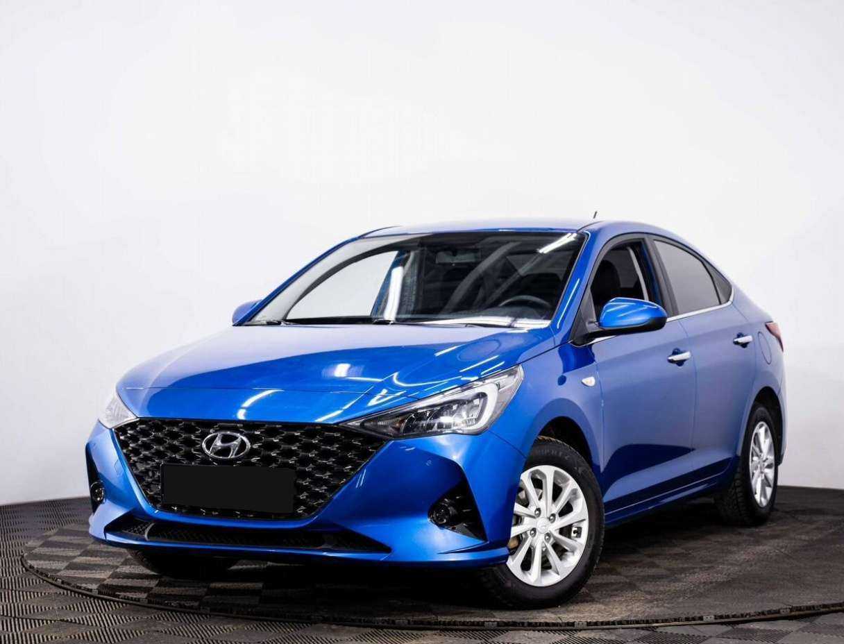 Hyundai Solaris 2021 года с пробегом. Посмотреть фото