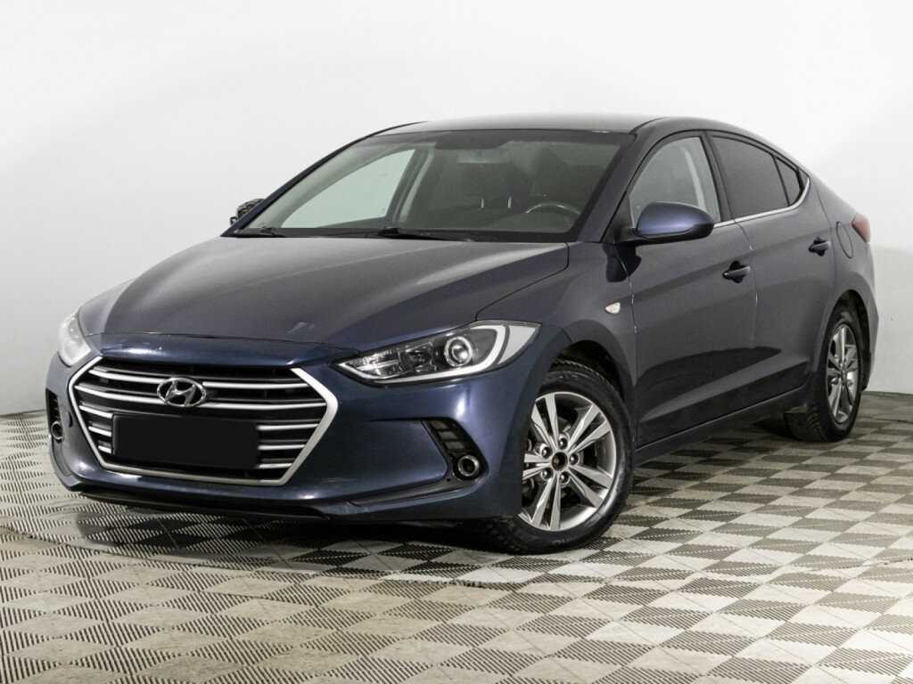 Hyundai Elantra 2017 года с пробегом. Посмотреть фото
