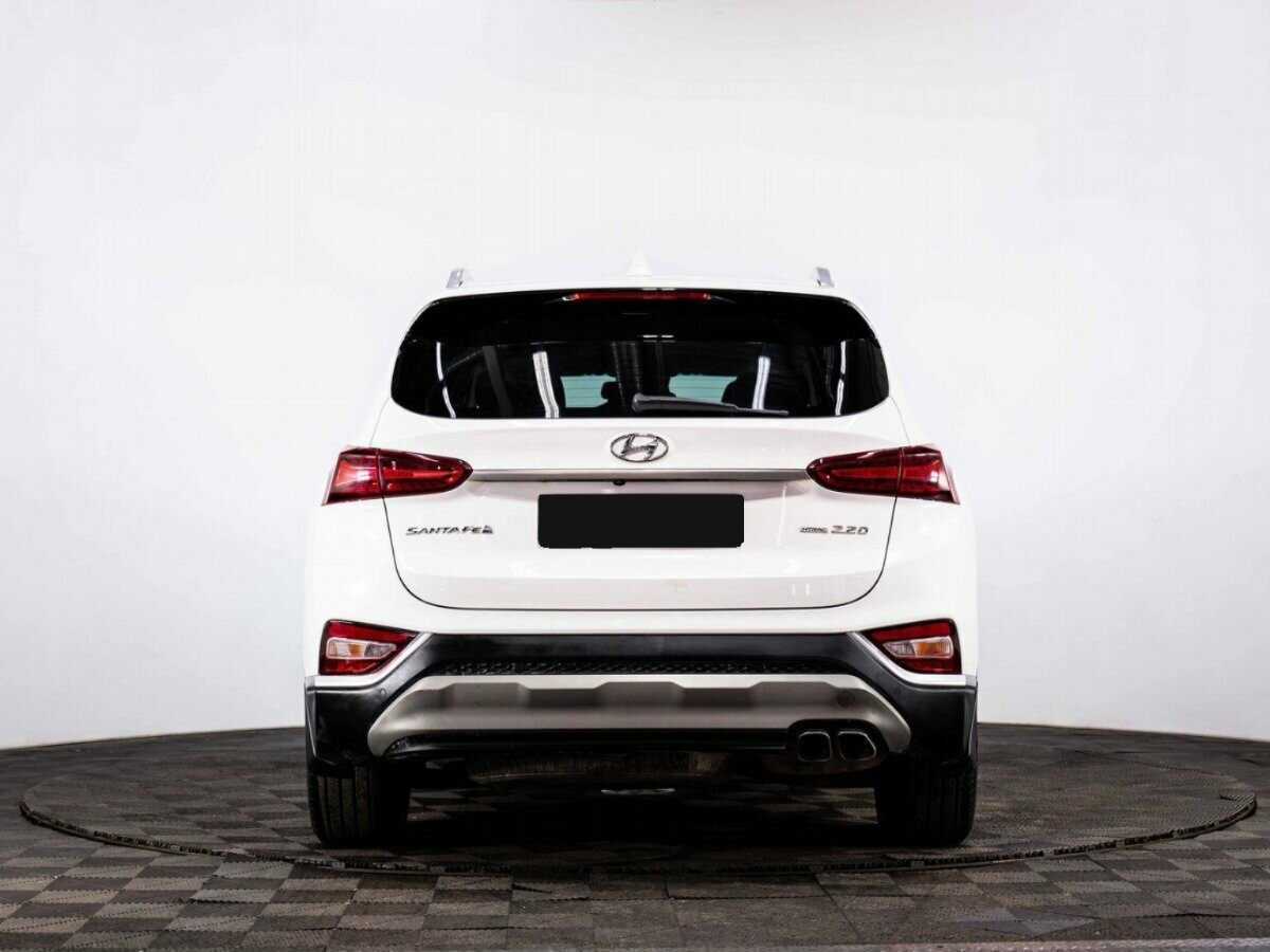 Hyundai Santa Fe 2019 года с пробегом. Фото: #4