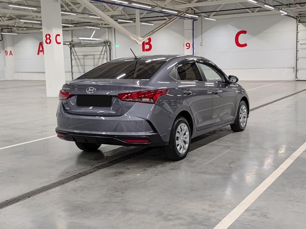 Hyundai Solaris 2021 года с пробегом. Фото: #4