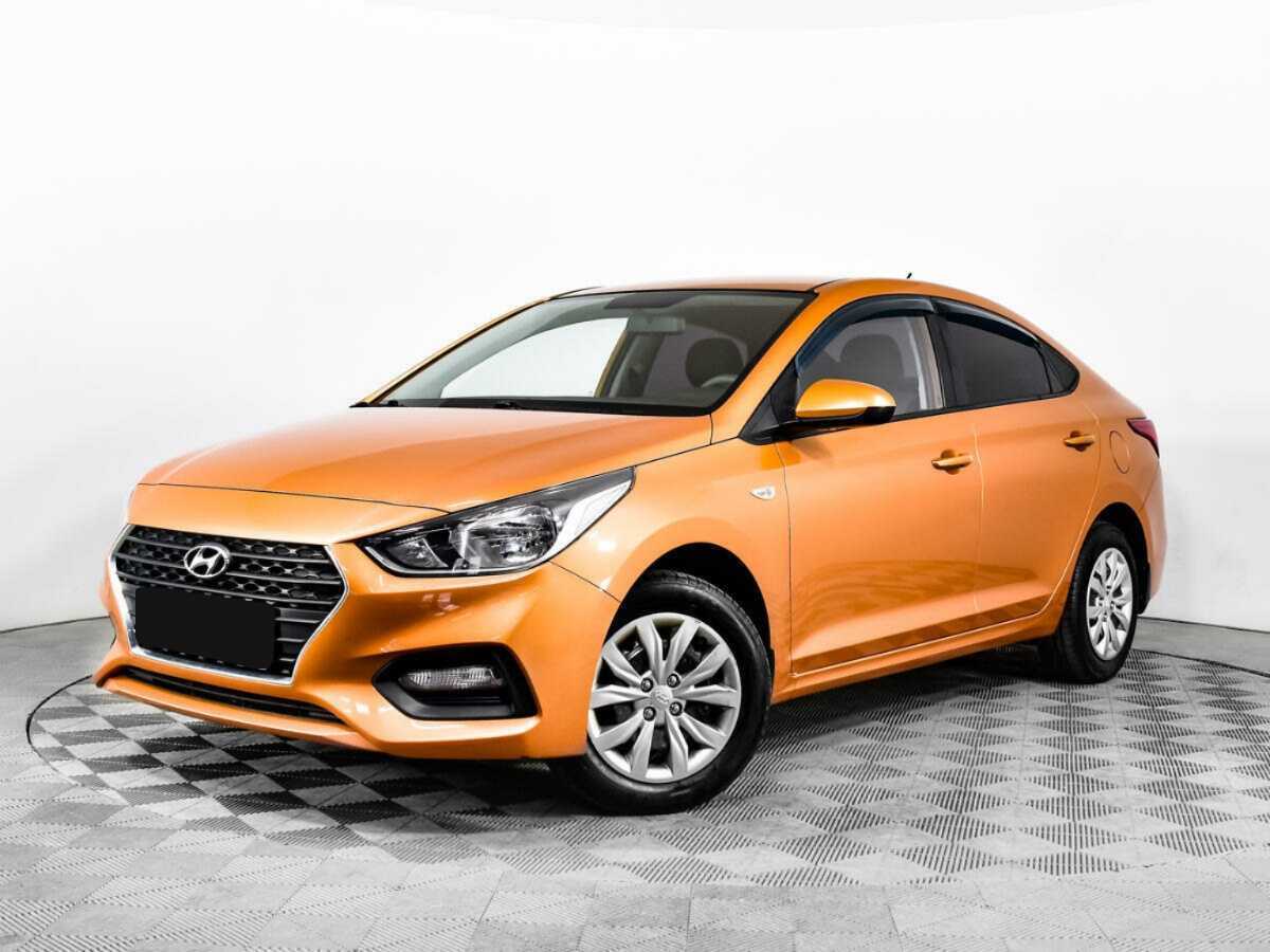 Hyundai Solaris 2017 года с пробегом. Посмотреть фото
