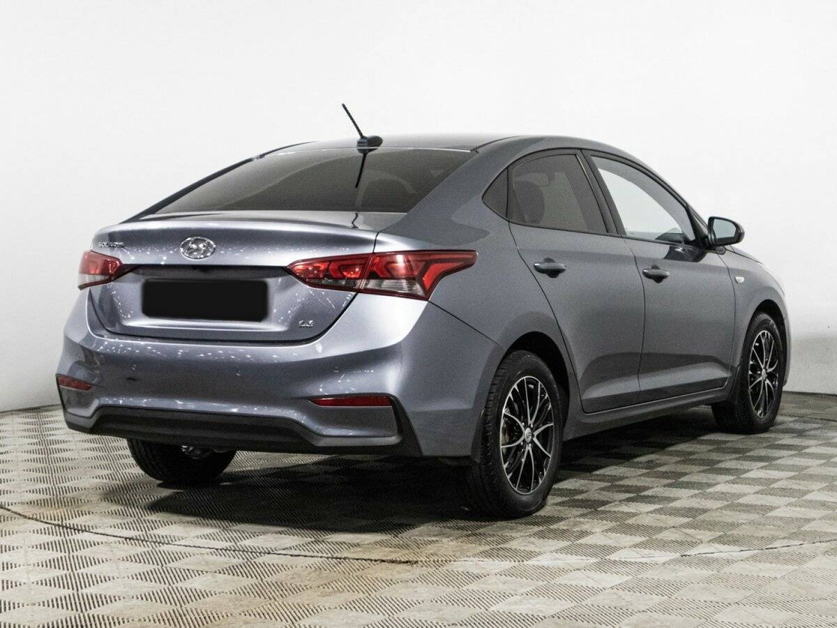 Hyundai Solaris 2018 года с пробегом. Фото: #4