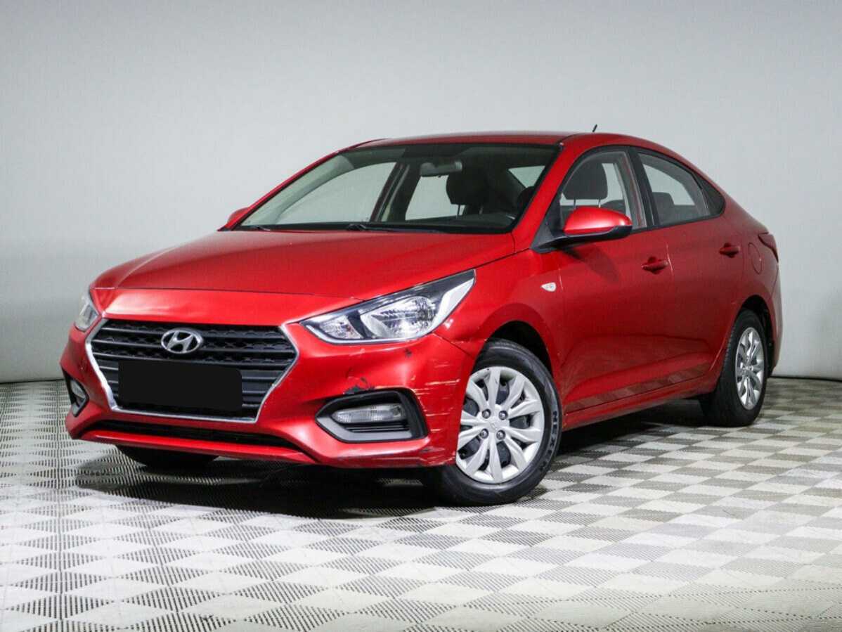 Hyundai Solaris 2017 года с пробегом. Посмотреть фото