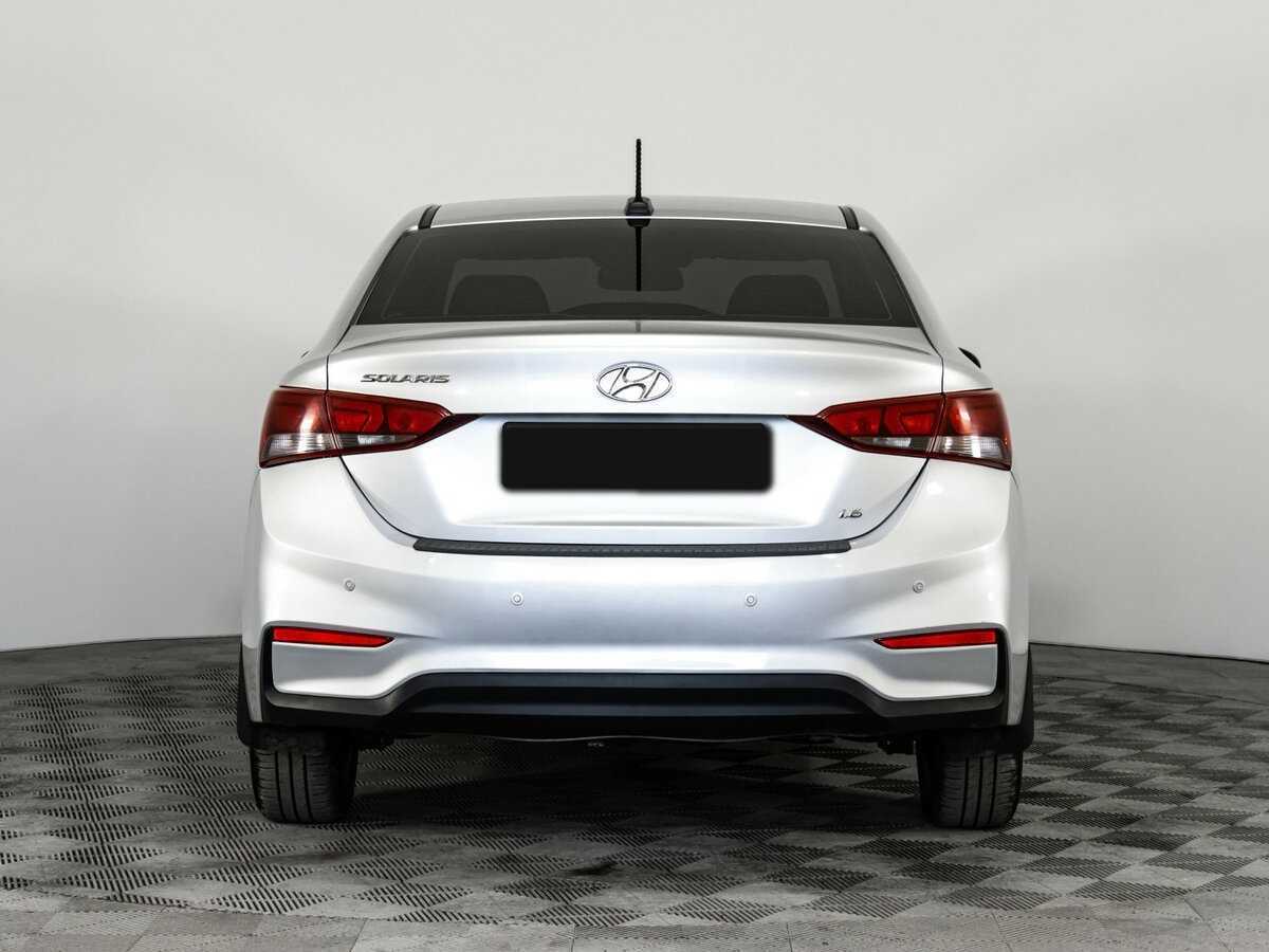 Hyundai Solaris 2018 года с пробегом. Фото: #4