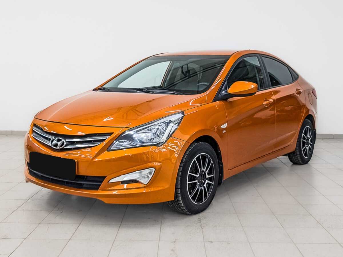 Hyundai Solaris 2015 года с пробегом. Посмотреть фото