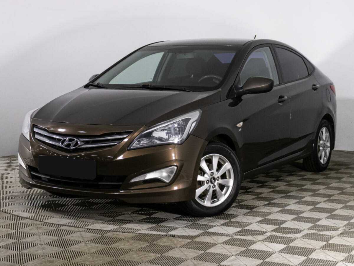 Hyundai Solaris 2015 года с пробегом. Посмотреть фото
