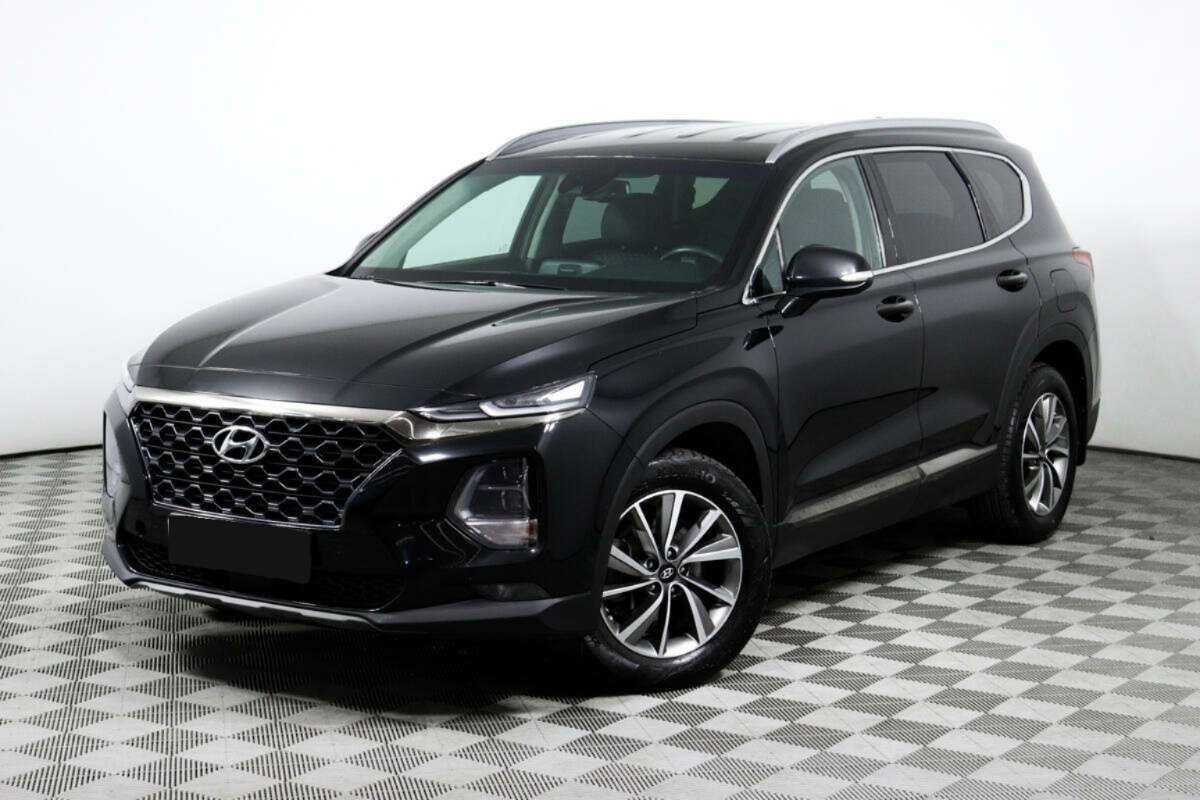 Hyundai Santa Fe 2020 года с пробегом. Посмотреть фото