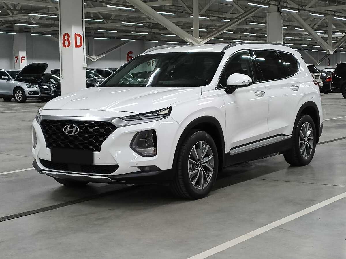 Hyundai Santa Fe 2018 года с пробегом. Посмотреть фото