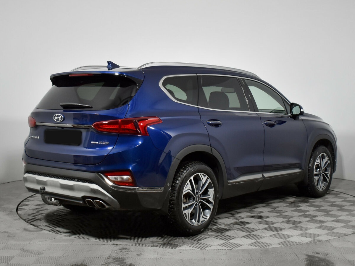 Hyundai Santa Fe 2019 года с пробегом. Фото: #4