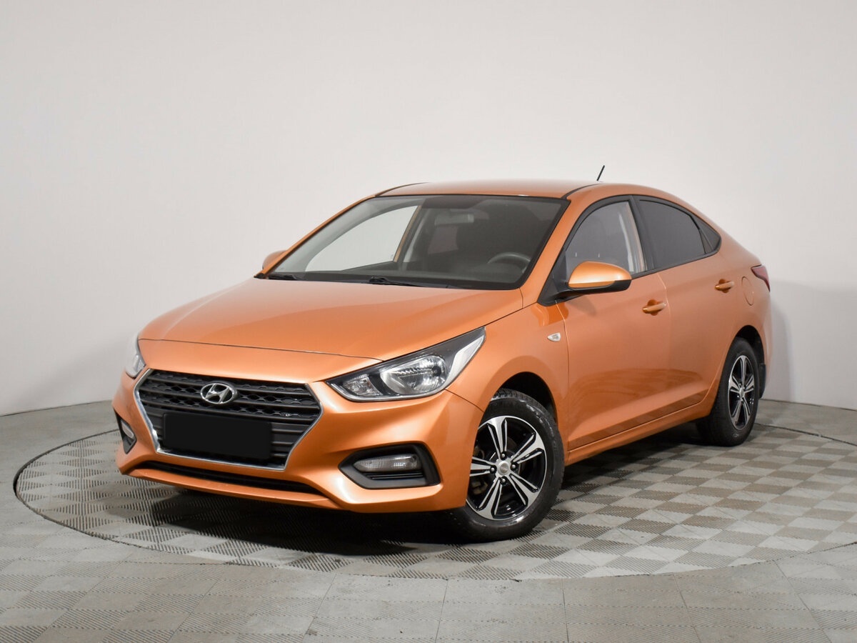 Hyundai Solaris 2017 года с пробегом. Посмотреть фото