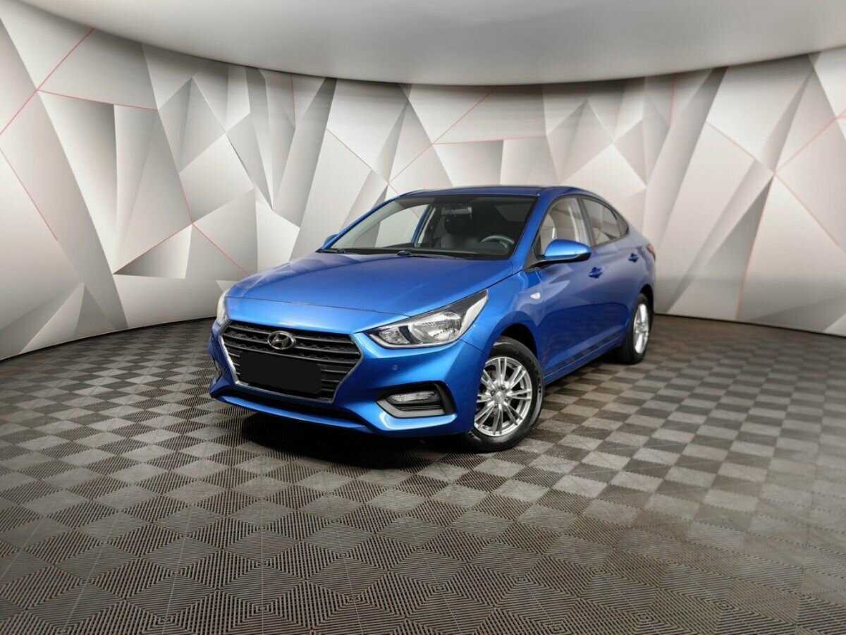 Hyundai Solaris 2017 года с пробегом. Посмотреть фото