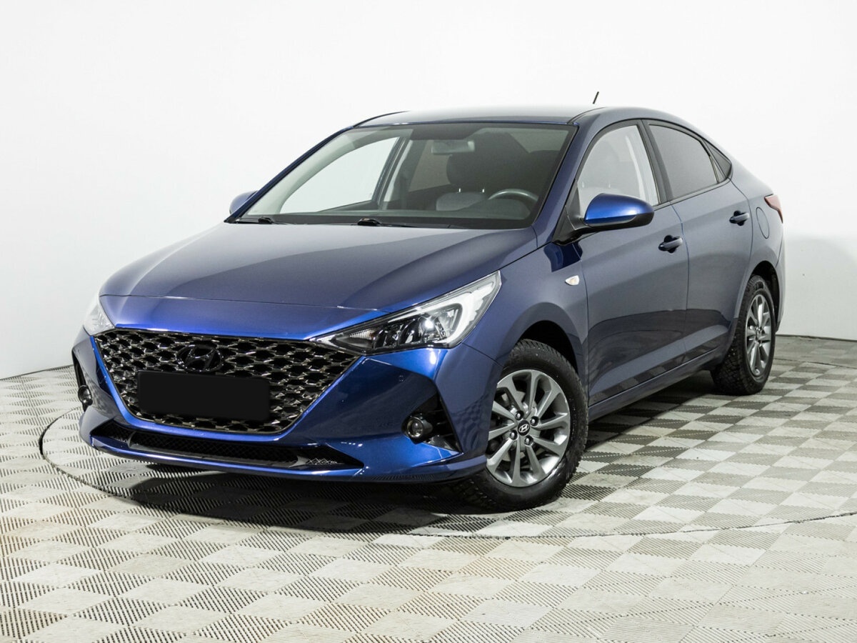 Hyundai Solaris 2021 года с пробегом. Посмотреть фото