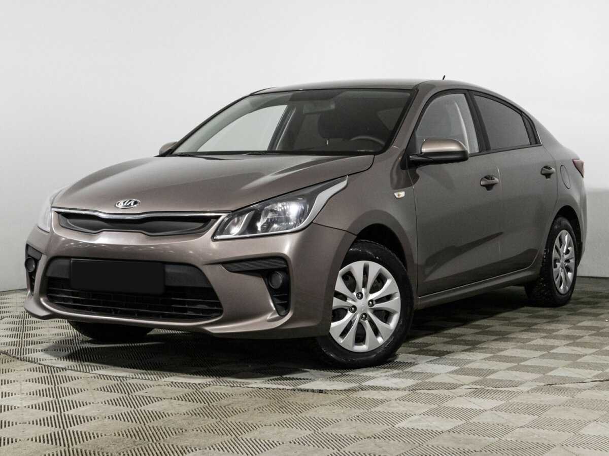 Kia Rio 2017 года с пробегом. Посмотреть фото