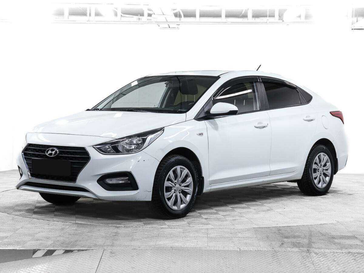 Hyundai Solaris 2017 года с пробегом. Посмотреть фото