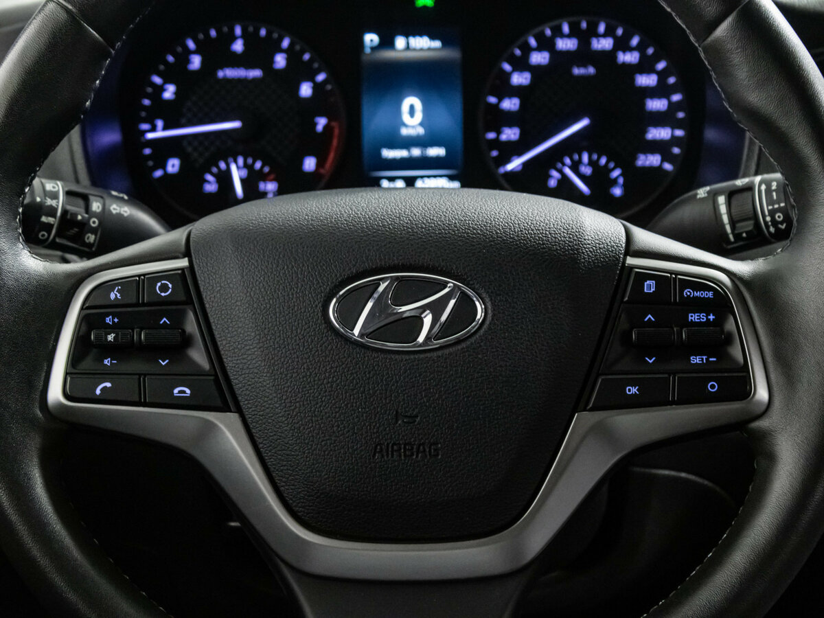 Hyundai Solaris 2021 года с пробегом. Фото: #8
